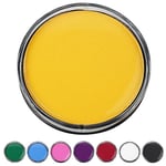 LOPHE Maquillage Fard Aquarellable Pot, Peinture du Visage, Maquillage FX Smiffys, peinture à l'eau pour le visage et le corps pour adultes, enfants,30g, Jaune