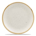 Assiette Plate Stonecast Blanche En Céramique Émaillée Ø 21,7 Cm - Churchill