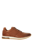 Dune Trilogy Suede Lace-Up Runner Trainers, Tan