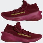 Adidas Human Race Sichona Trainers Pharrell Williams Size UK 9 Shoes Burgundy