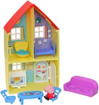 Peppa Pig Peppa’s Adventures Peppa’s Family House Playset Preschool Toy, Figure