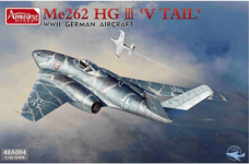 Me 262 HG III 'V Tail' - Amusing Hobby 48A004 skala 1/48