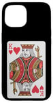 iPhone 15 King Of Hearts Valentines Day Cool V-Day Couple Matching Case