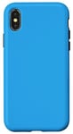 Coque pour iPhone X/XS Coque bleu