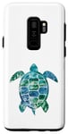 Coque pour Galaxy S9+ Save The Turtles Tortue de mer Animaux Océan Tortue de mer