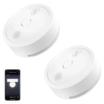 SiGN Smart Home Røykvarsler/ Brannalarm med Wifi - 2-Pack