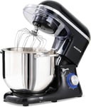 Aucma Stand Mixer, 7.5L Food Mixer for Baking with Bowl, 6 Speeds Electric Mixer