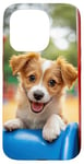 iPhone 15 Pro Playful Puppy Colorful Puppy love Dog owner gift Case