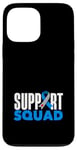 Coque pour iPhone 13 Pro Max Sensibilisation au diabète de type 1 de l'équipe de soutien