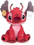 Talking Plush 20cm LEROY Red Alien Bad Lilo Stitch Original DISNEY