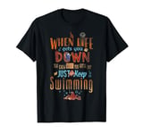 Disney Pixar Finding Dory Keep Swimming Life Quote T-Shirt