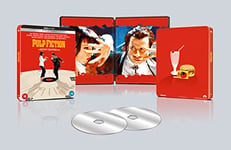 Pulp Fiction 4K UHD Steelbook [Blu-ray] [2022] [Region A & B & C]