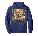 Cute kawaii Style Fox V2 Pullover Hoodie