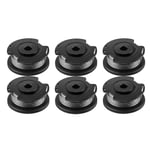 6-pack F016800569 Trimmerspole och lina för Bosch EasyGrassCut 23, 26, 18, 18-230, 18-260, 18-26 Ersättning