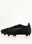 Puma Mens Ultra 5 Pro Firm Ground Football Boots - Black, Black, Size 7.5, Men