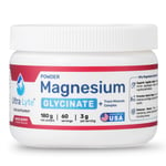 Ultra Lyte Magnesium Glycinate 180g - Tasty Mixed Berry + Trace Minerals