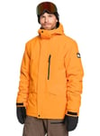 Quiksilver Snow Jacket Mission Solid JK Men Orange XS