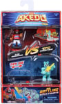 Akedo Mini Battling Box 2 Figure Arcade Warriors Slam Granderson vs Shreddy Bear