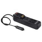 Nannday 【𝐄𝐚𝐬𝐭𝐞𝐫 𝐏𝐫𝐨𝐦𝐨𝐭𝐢𝐨𝐧】 Car Power Inverter, Vehicle Adapter 200W DC 12V to AC 220V Car Power Inverter Converter Cigarette Lighter USB Charger Universal