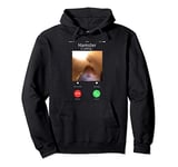 dank meme hamster staring front camera hamster calling gift Pullover Hoodie