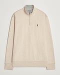 Polo Ralph Lauren Tech Double Knit Half Zip Expedition Dune Heather