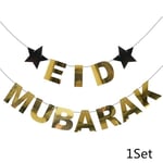 Chicinlife 1 Bag Moon Star Shape Paper Confetti EID MUBARAK Islamic-B