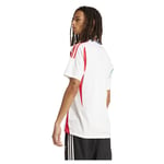 Adidas Italy 23/24 Short Sleeve T-shirt Away White M