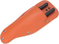 Étui De Sécateur De Jardin, Étui En Cuir Pu Portable Pour Sécateur Et Pinces De Jardin À Porter À La Ceinture, Étui En Cuir Pour Sécateur À Main/Ciseaux De Jardin [Orange]