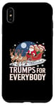 Coque pour iPhone XS Max Trumps For Everybody Santa Sleigh Christmas Holiday (Les