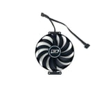 Ventilateur de carte vidéo 8 go pour ASUS Dual GeForce RTX FDC10U12S9-C 3060 V2 OC édition,95MM 3070 7 broches RTX3070TI 3060TI GPU - Type black B-Fan FDC