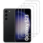 3 Pièces KELOLIN Verre Trempé Protection écran pour Samsung Galaxy S23 5G 9H Dureté, sans Bulles, Anti Rayures, Haute Définition Protection Ecran compatible Samsung Galaxy S23 5G