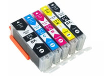 5 x Ink Cartridges for PGI-570XL CLI-571XL Pixma MG5751 TS5051 TS8050 MG5750