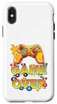 Coque pour iPhone X/XS Game Over Vintage Retro Jeux Vidéo Gaming