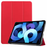 Etui Coque Smartcover Rouge Pour Nouvel Apple Ipad Air 4 10,9 Pouces 2020 / Ipad Air 5 M1 2022 - Housse Pochette De Protection New Ipad Air 10.9 4eme Et 5eme Generation - Xeptio Case