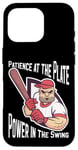 iPhone 16 Pro Patience at the Plate Power in the Swing Baseball Player Case