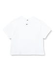 Nike Femme Nsw Essntl Top Bf Plus Sweatshirt, White/Black, 4XL EU