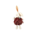 KALOO - Plume - Bulle d'amour Lapin Cannelle - Peluche Lapin Ultra-Douce 23 cm - Petit Doudou Bébé - Développe Le Toucher - Jolie Boîte Cadeau Personnalisable - Dès la Naissance, K214002, Rouille,