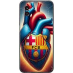 Samsung Galaxy Xcover6 Pro Genomskinligt Skal FCB Hjärta