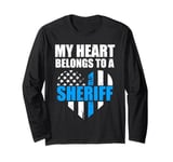 my heart sherif belongs to a police officer Long Sleeve T-Shirt