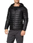 Patagonia M Down Sweater À Capuche Blouson Homme, Blk, FR : S (Taille Fabricant : S)