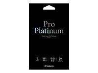 Canon Photo Paper Pro Platinum - 101.6 X 152.4 Mm 50 Ark Fotopapper - För Pixma Mg5720, Mg5721, Mg5722, Mg6821, Mg6822, Mg7720, Ts5020, Ts6020, Ts8020, Ts9020