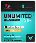 EE 5G Unlimited Data Sim Card - Preloaded monthly until 8th OCTOBER 2025 - No &