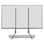 Amazon Basics Support TV universel pour téléviseurs LCD/LED/Plasma de 22" à 77" réglable en hauteur, compatible avec barres de son, supporte jusqu'à 36 kg et VESA 800 x 400 mm max, noir