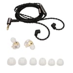 Hifi Wired Earbuds Stereo Dynamic Hybrid 3.5Mm Wired Monitor Earbuds With Mi MPF