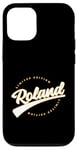 Coque pour iPhone 12/12 Pro Funny Personalized First Name Design for Roland