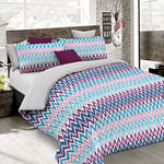 Italian Bed Linen Fantasy Duvet Cover (Made in Italy), frequenze, Single