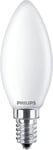 Philips LED classic 25W B35 E14, Varmvit