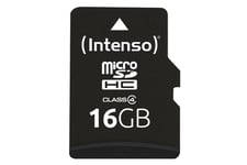 Intenso - flash-minneskort - 16 GB - microSDHC