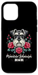 iPhone 12/12 Pro Roses Flowers Miniature Schnauzer Mom Schnauzers Case