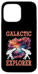 Coque pour iPhone 14 Pro Max Galactic Exploerer Astrophotography Astronomy Space Camera